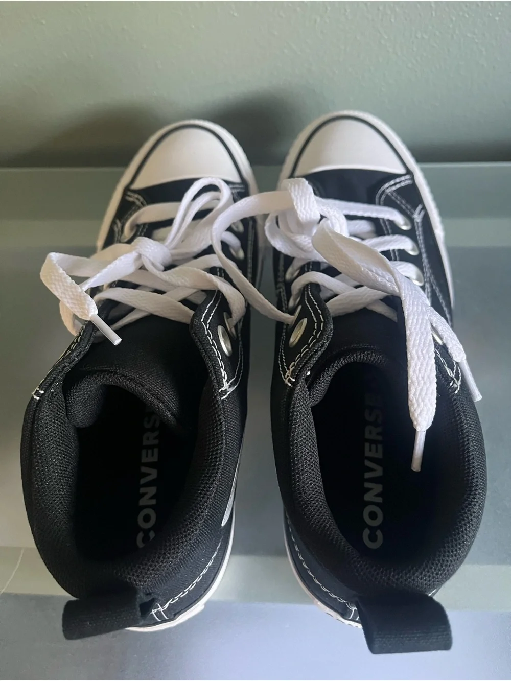 Converse Chuck Taylor All Star Move Low Platform Black Kids 5.5 / Women’s 7.5